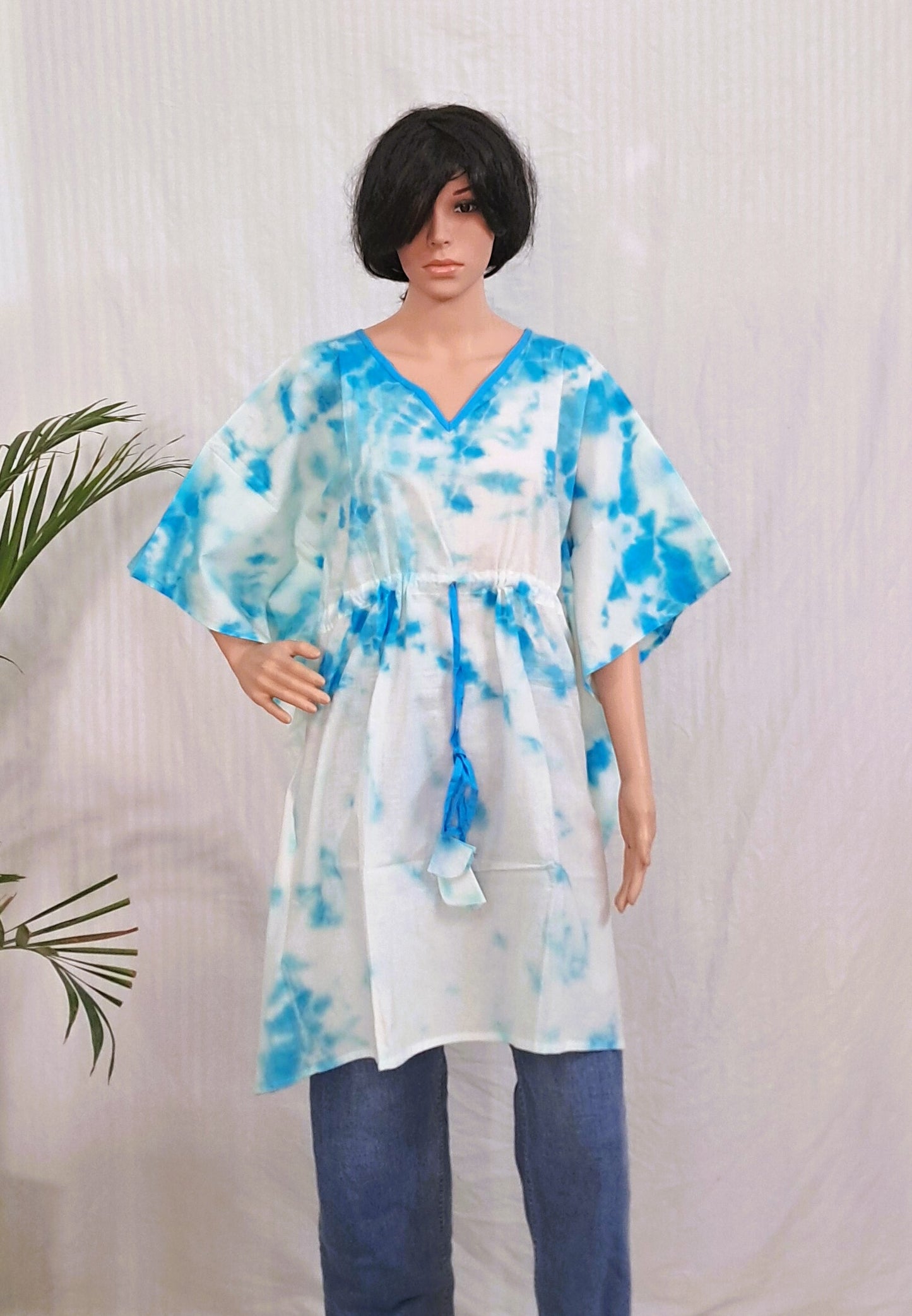 Natural Dye Kaftan Dress