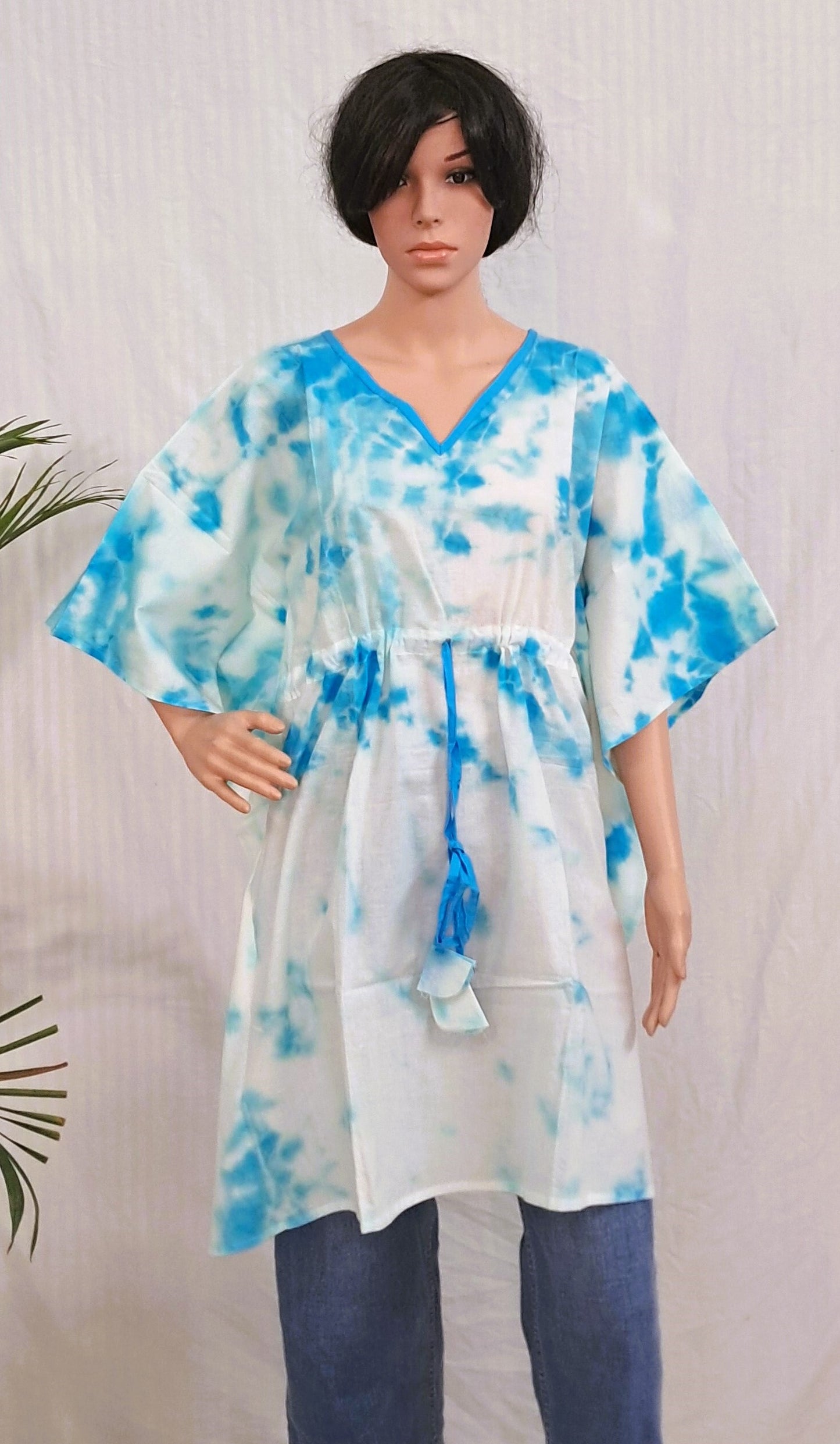 Natural Dye Kaftan Dress