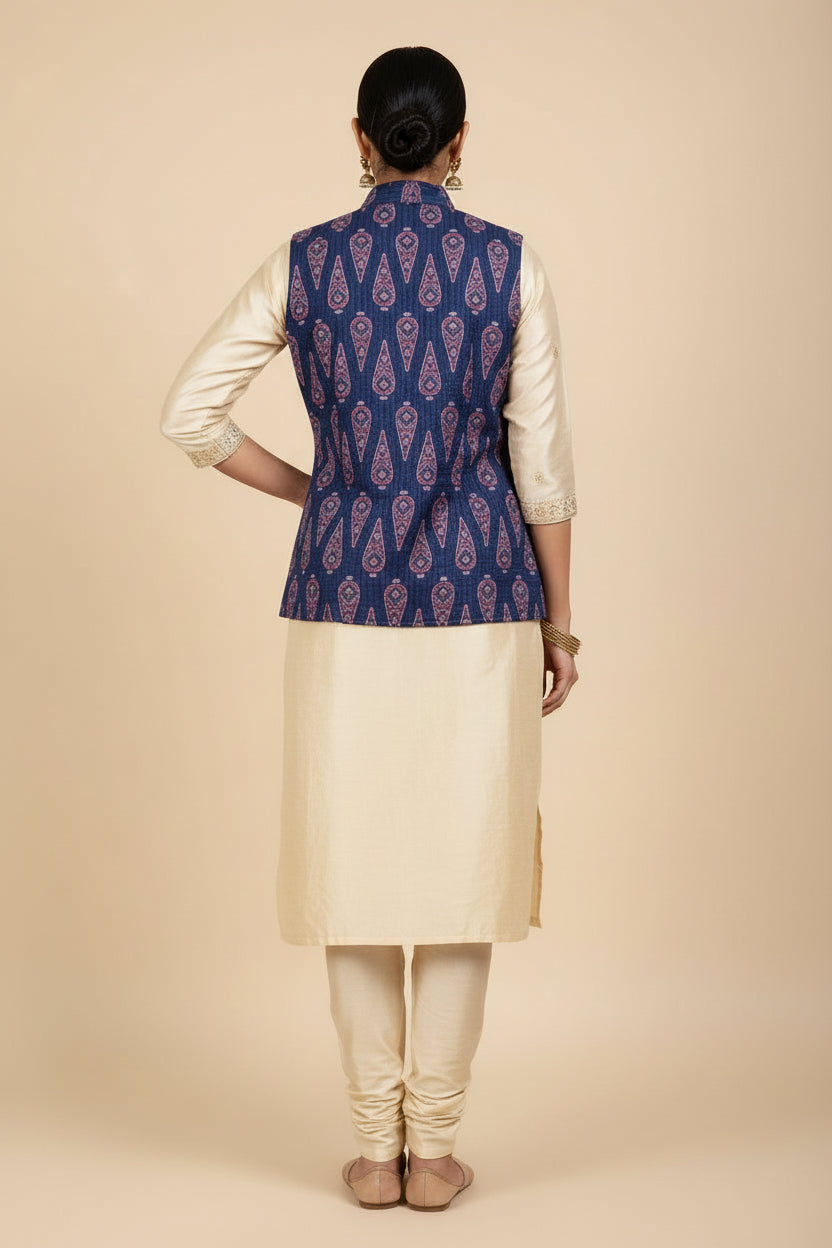 Quilted Cotton Jacket For Women