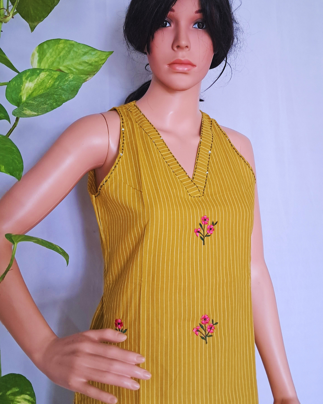 Handloom Cotton Kurta Pants Sets