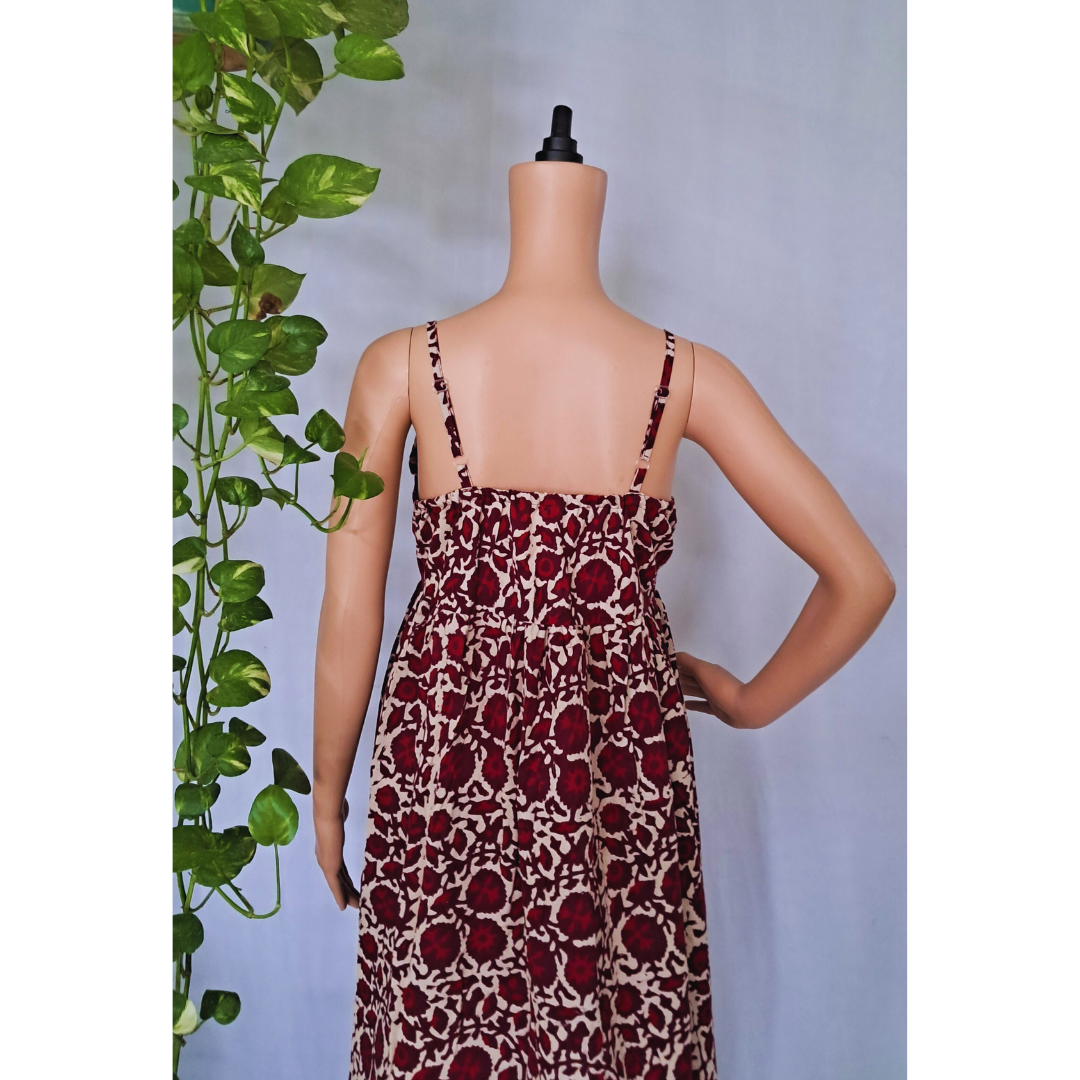 Spaghetti Cotton Dress