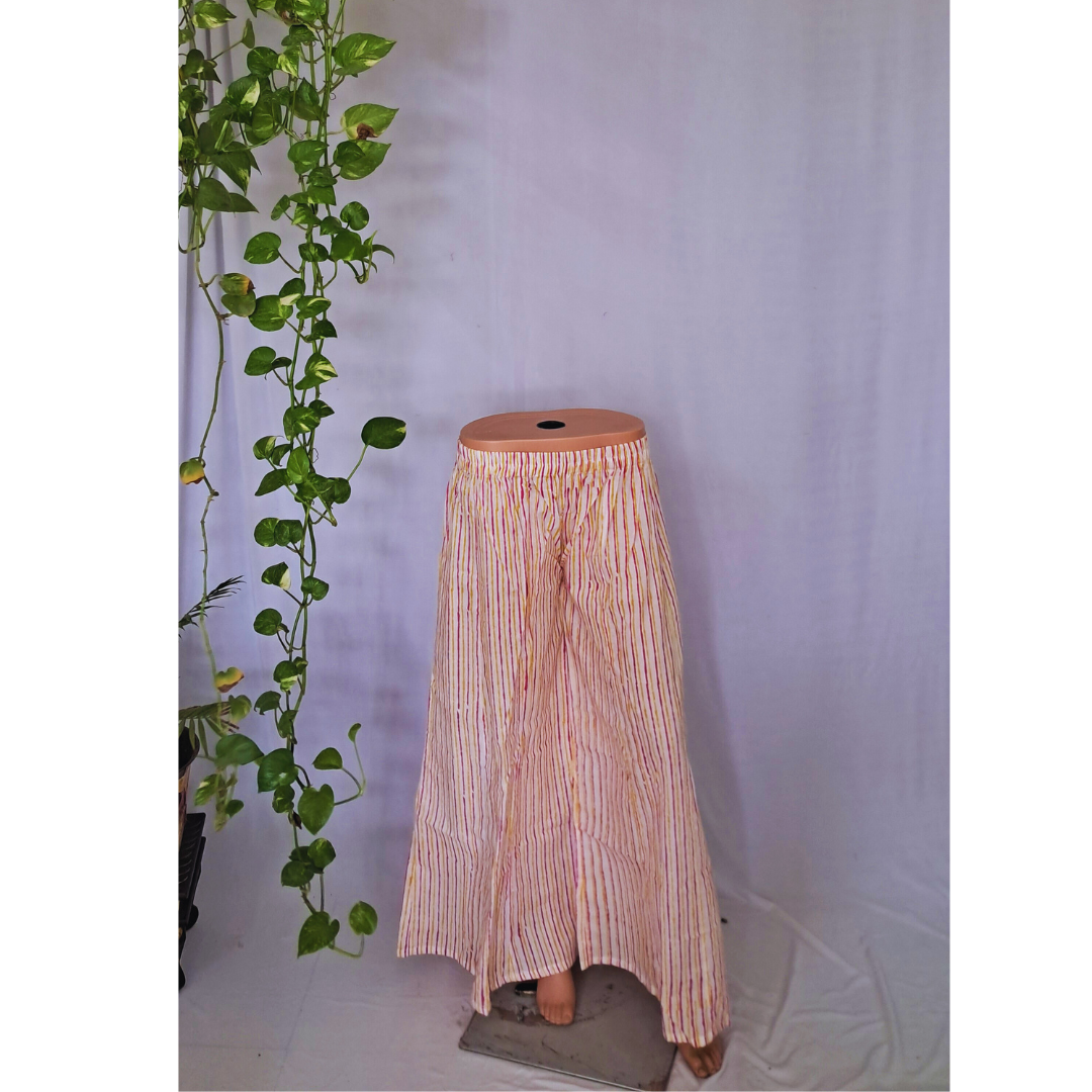 Pink Floral Cotton Kurta Sets
