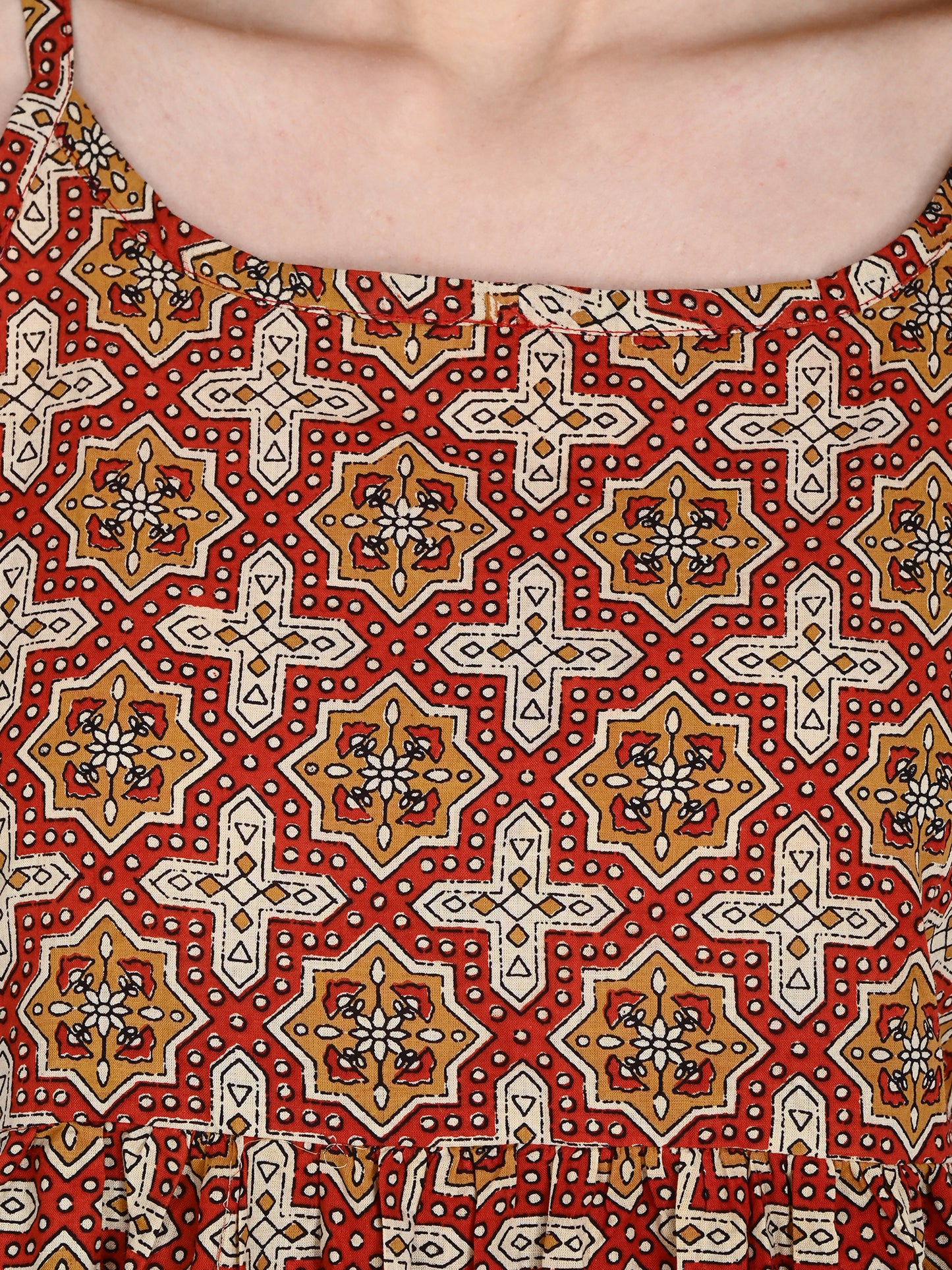 Spaghetti Cotton Dress