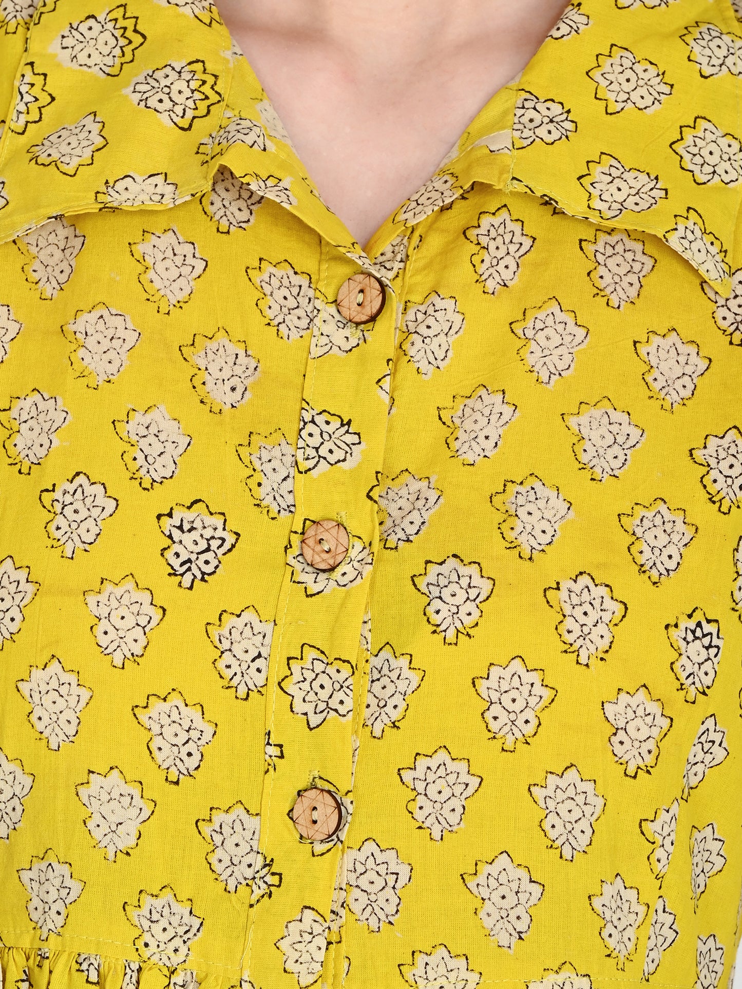 Bagru Hand Block Cotton Dress