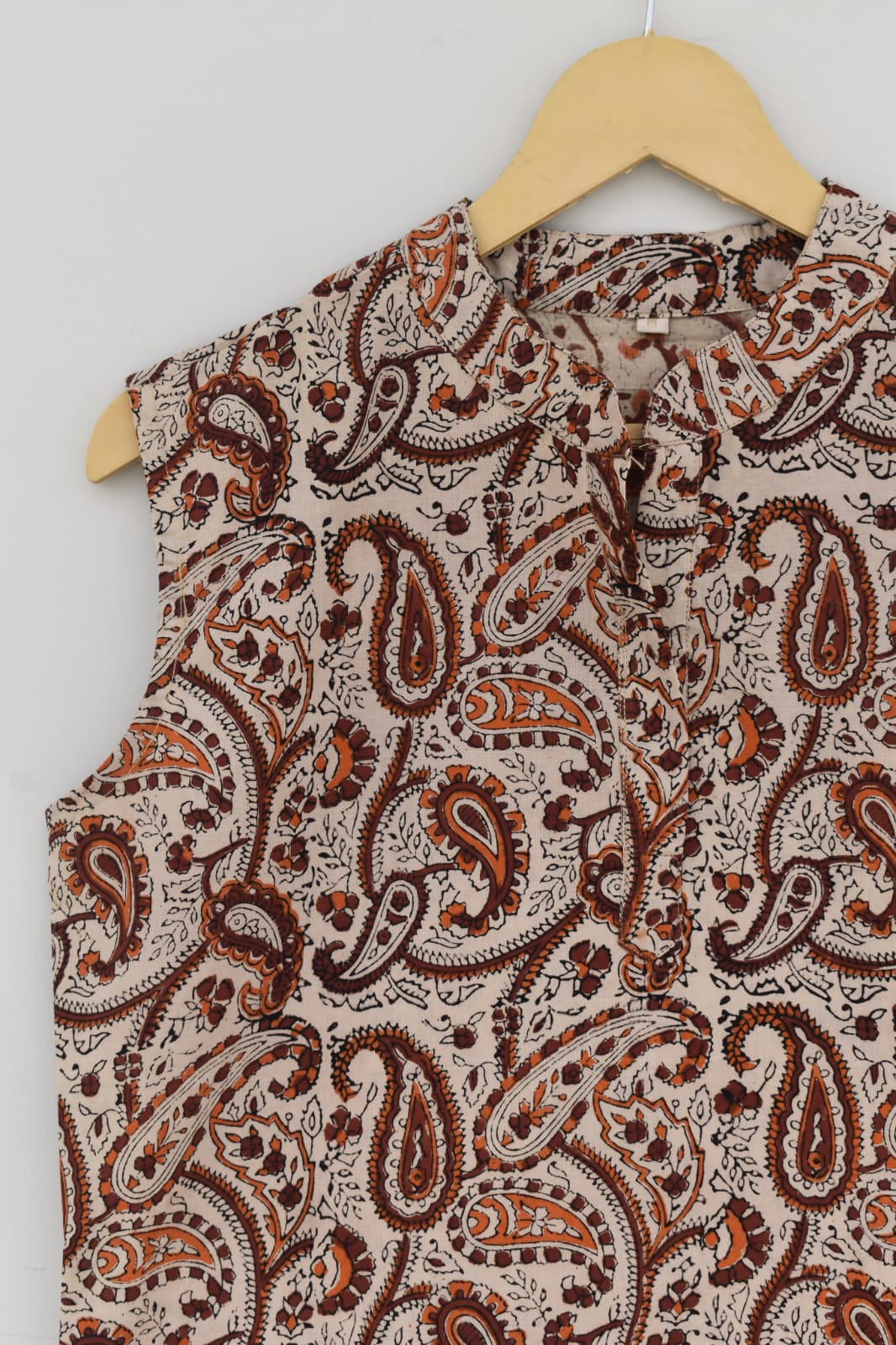 Maroon Cotton Short Kurti For Jeans