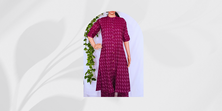 kurta pants sets for women | cotton kurta for women | LOOMS HANGER