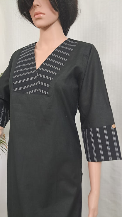 Khadi Cotton Designer kurta