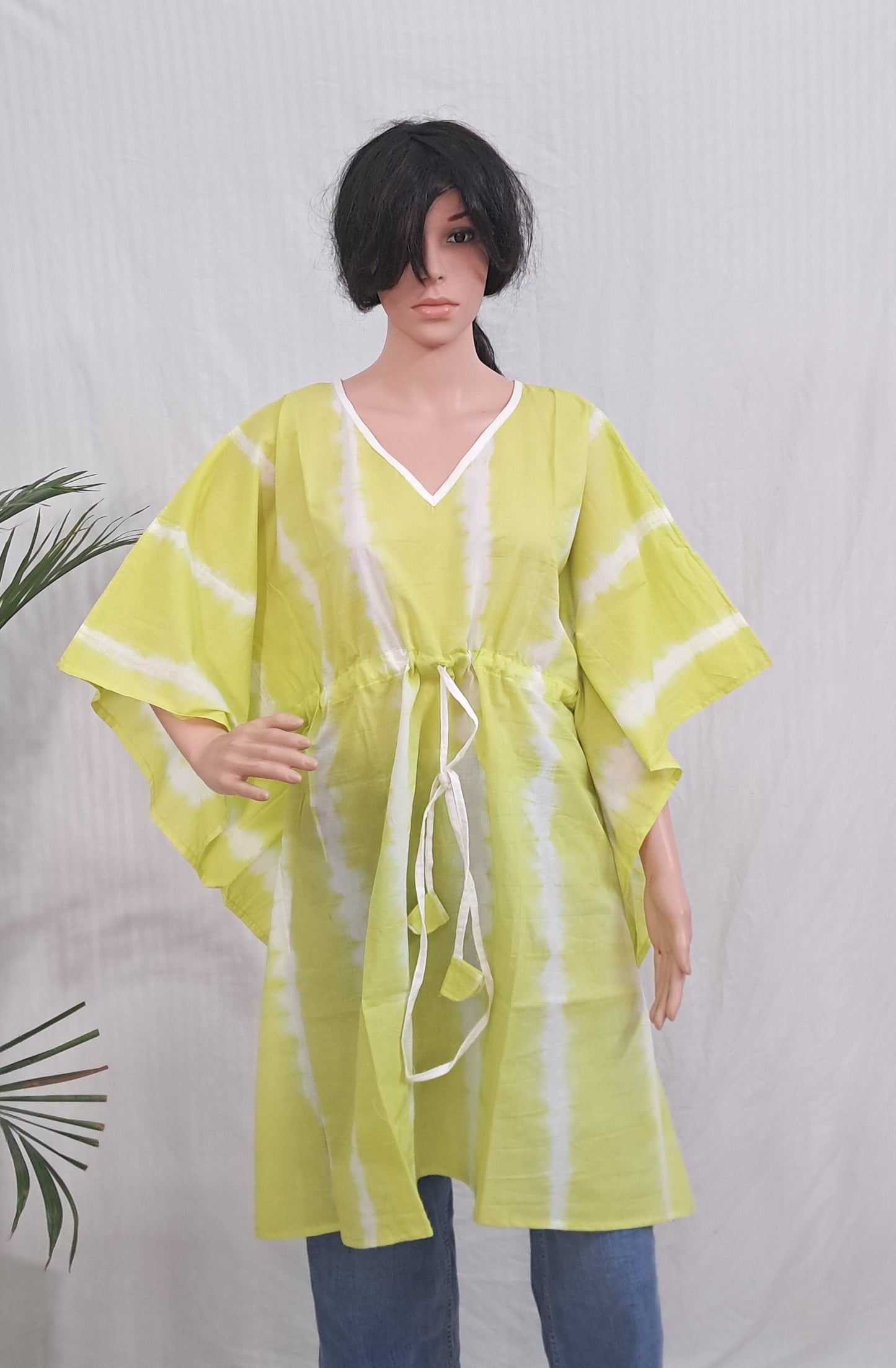 Natural Dye Kaftan Dress