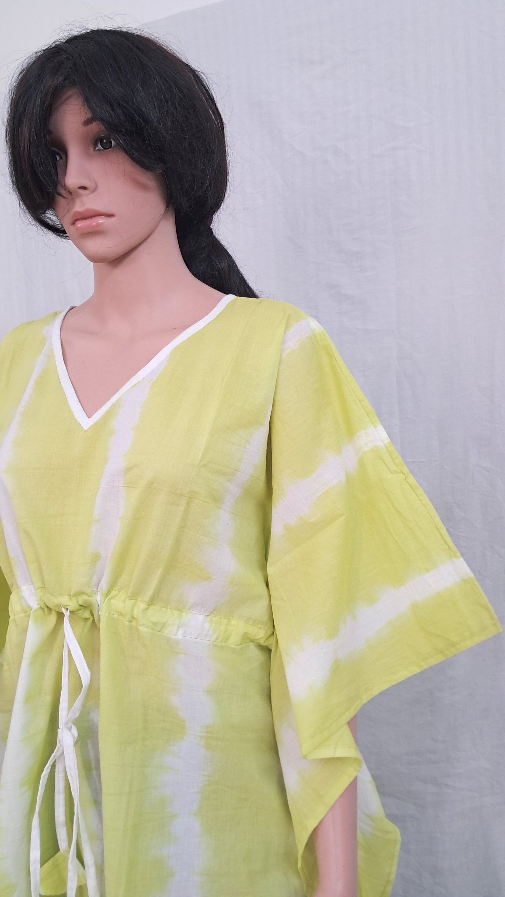 Natural Dye Kaftan Dress