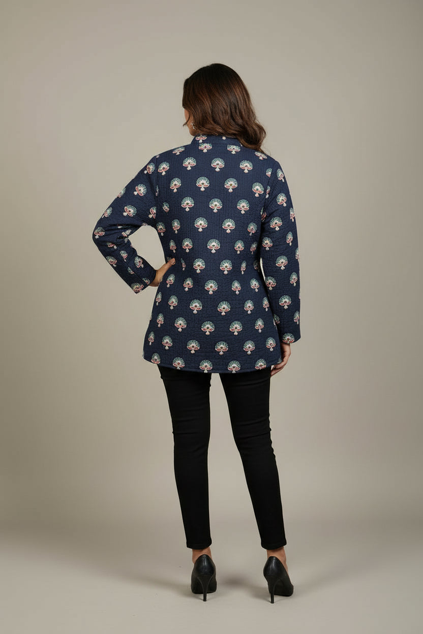 Quilted Cotton Jacket For Women