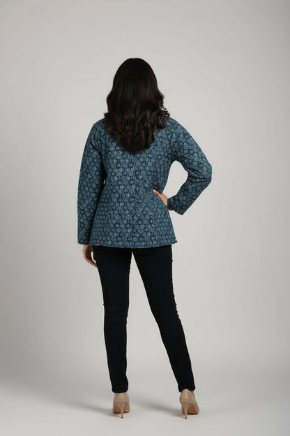 Quilted Cotton Jacket For Women