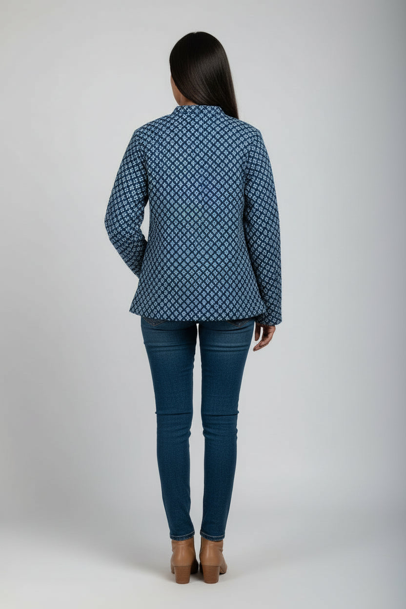 Quilted Cotton Jacket For Women