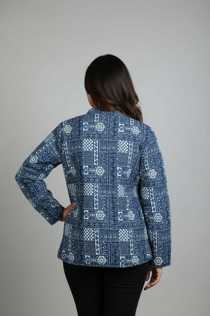 Quilted Cotton Jacket For Women