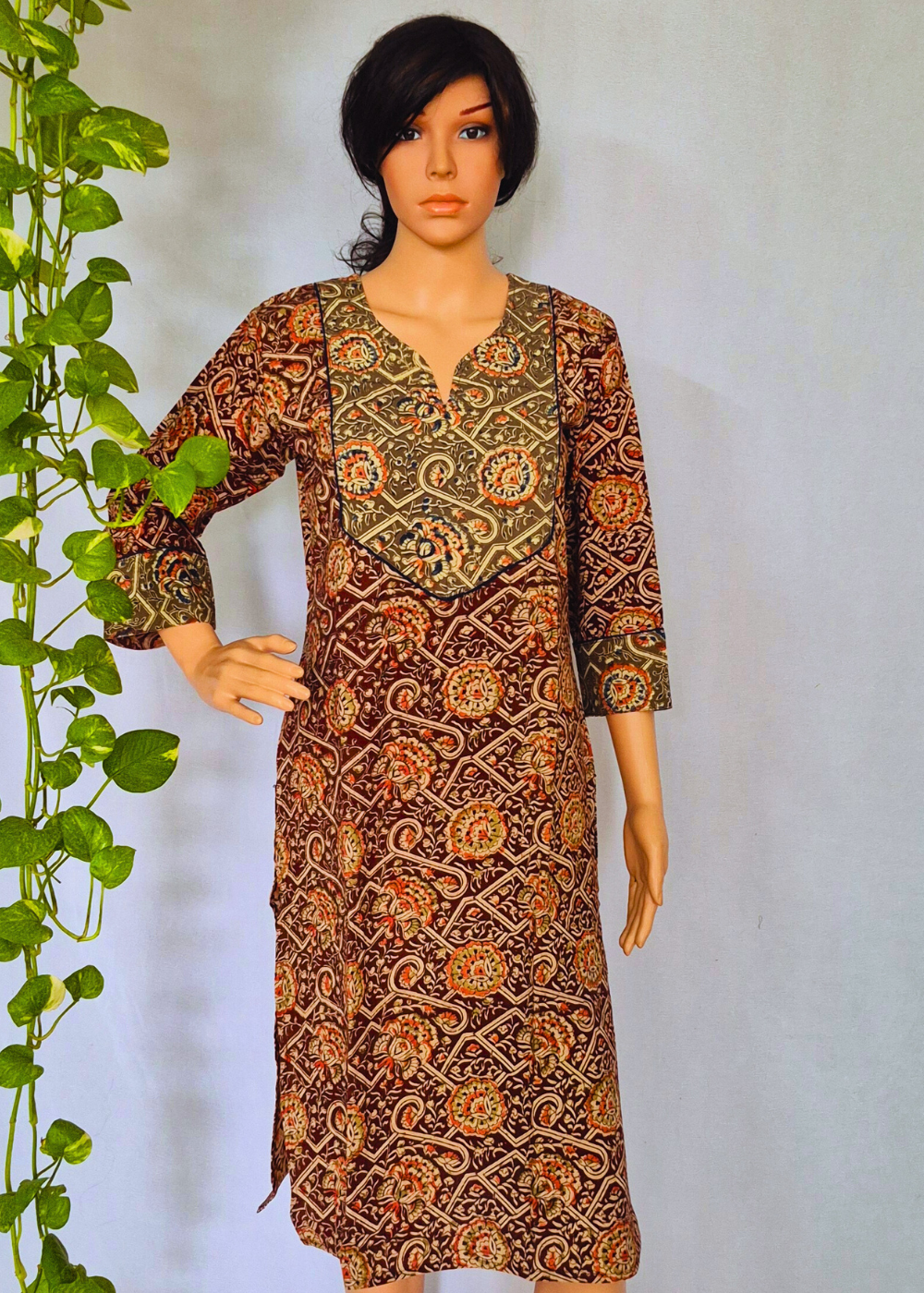Kalamkari Cotton Kurta
