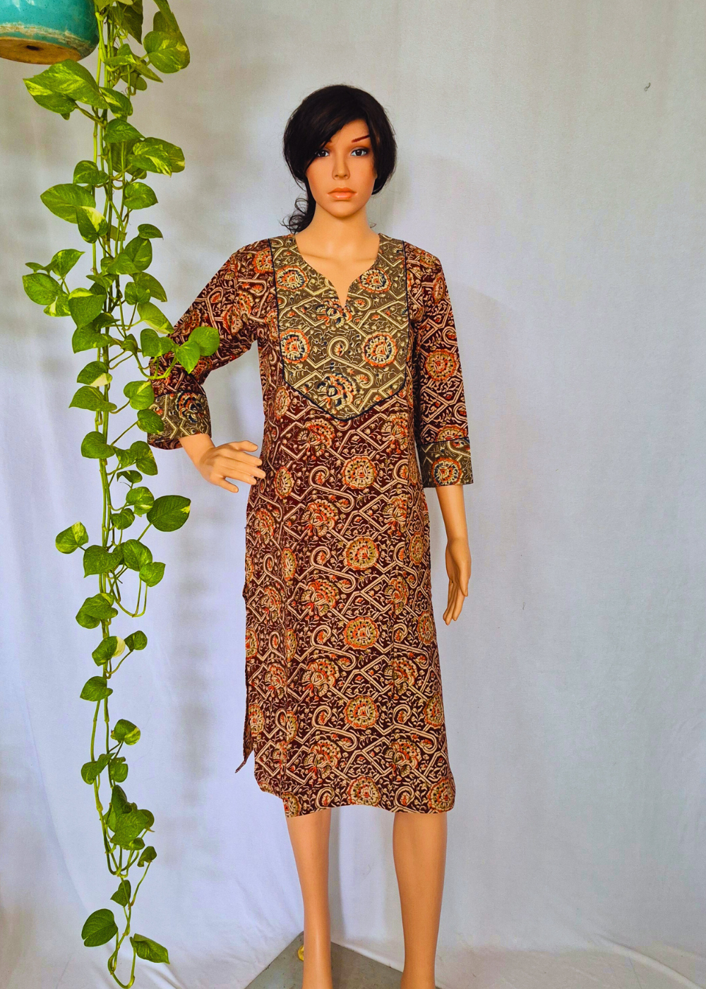 Kalamkari Cotton Kurta