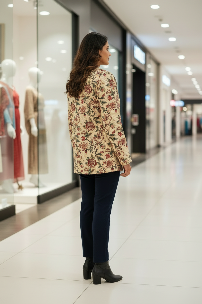 Quilted Cotton Jacket For Women