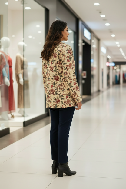 Quilted Cotton Jacket For Women