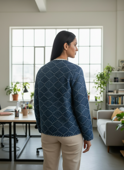 Quilted Cotton Jacket For Women