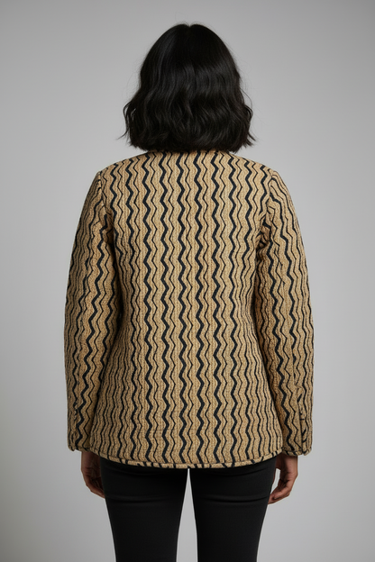 Quilted Cotton Jacket For Women