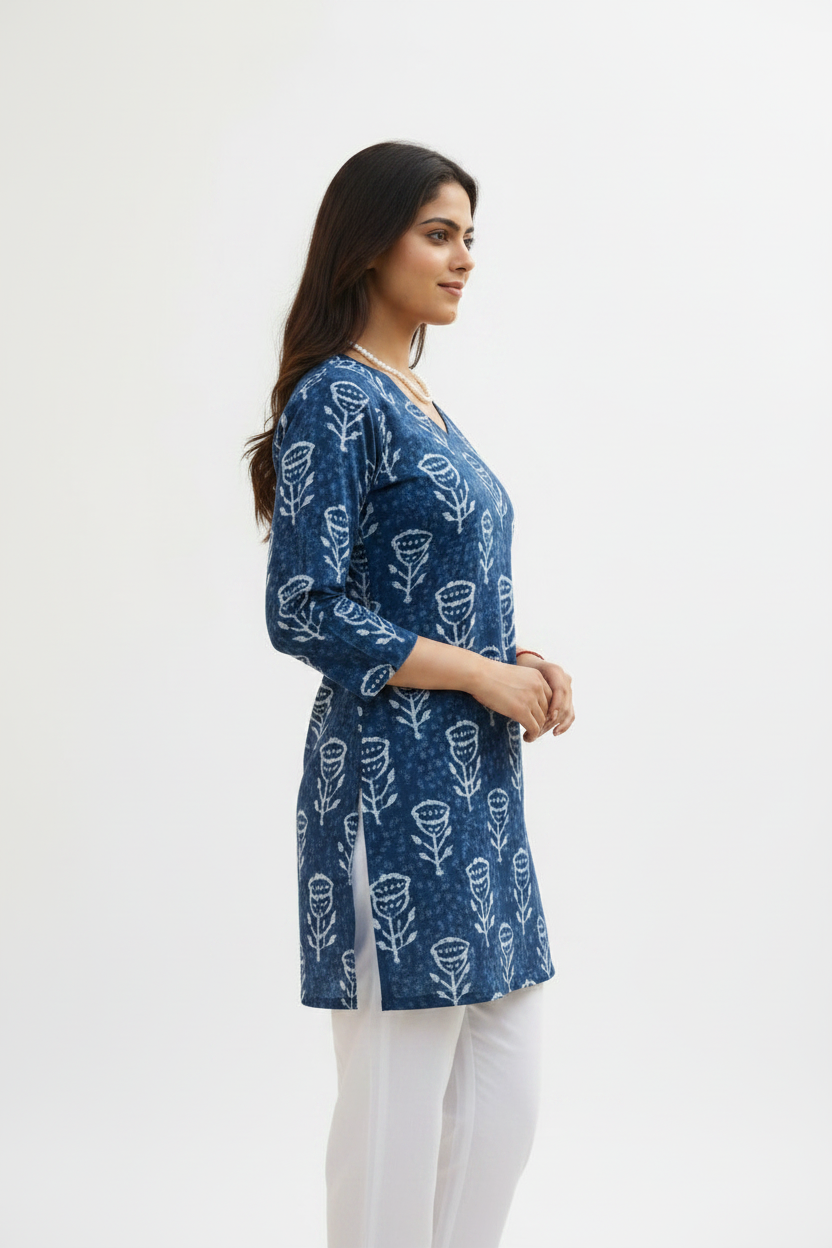 Women Short Kurti For Jeans