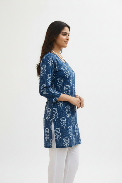 Women Short Kurti For Jeans