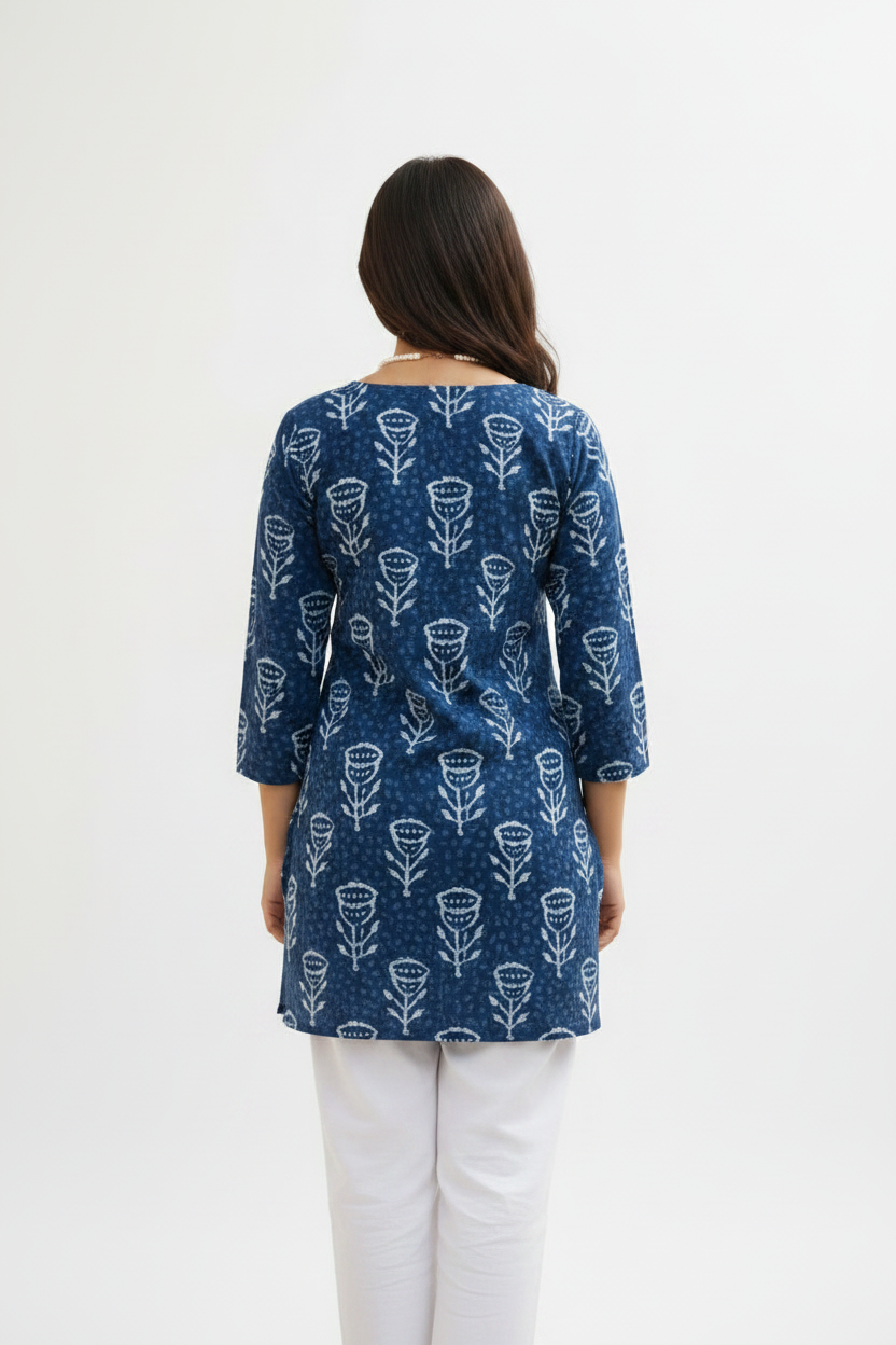 Women Short Kurti For Jeans