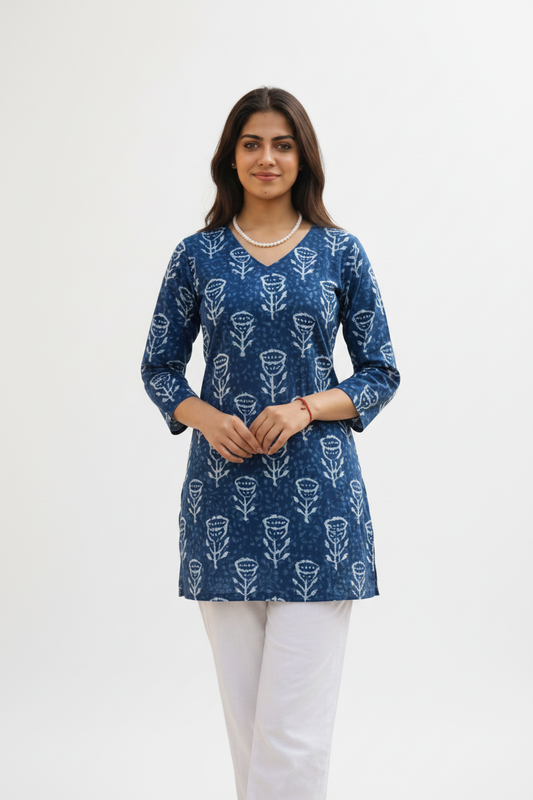 Women Short Kurti For Jeans