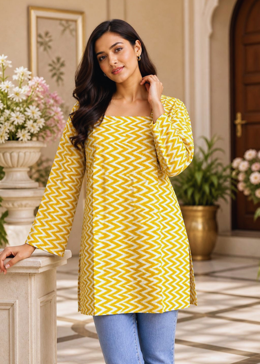 Dori Short Kurti For Jeans