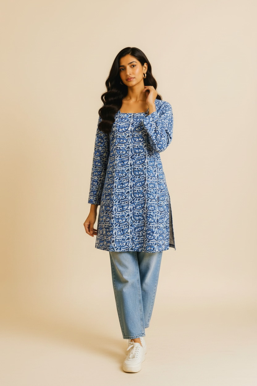 Dori Short Kurti For Jeans
