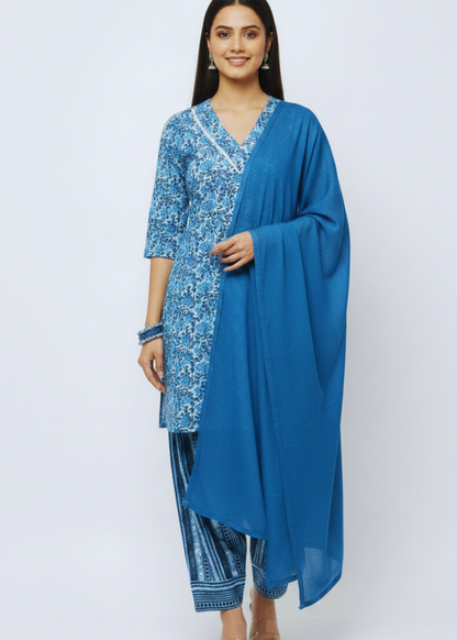 Farshi Salwar, Kurta & Dupatta Set