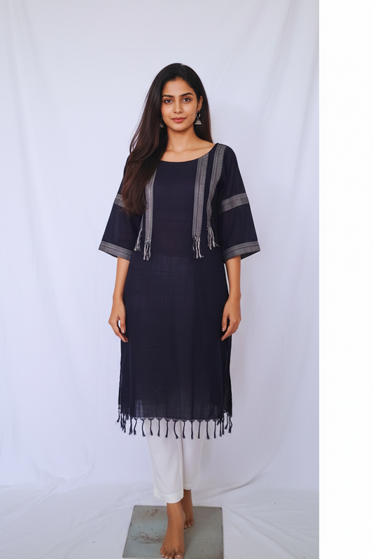 Handloom Cotton Kurta For Women