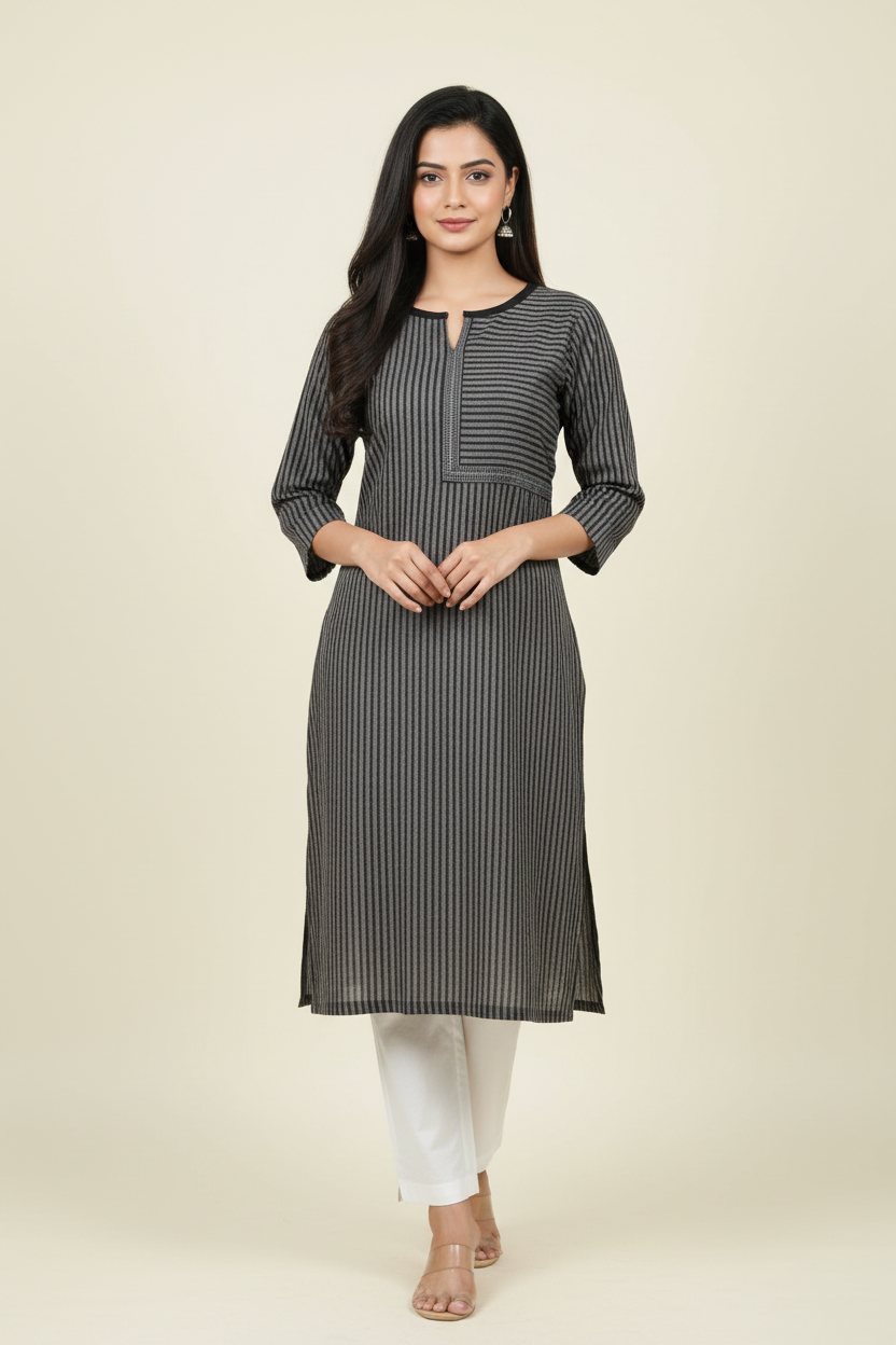 Handloom Cotton Kurta For Women