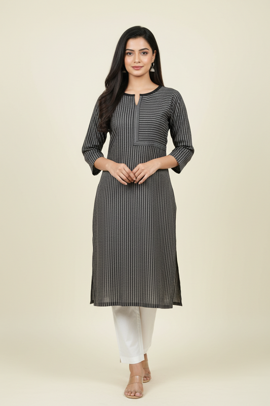 Handloom Cotton Kurta For Women