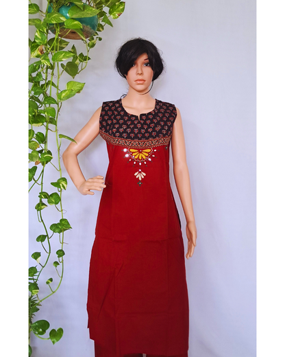 Handloom Cotton Kurta Pants Sets