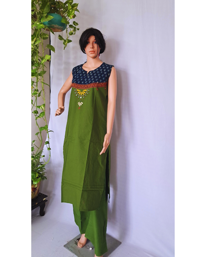 Handloom Cotton Kurta Pants Sets