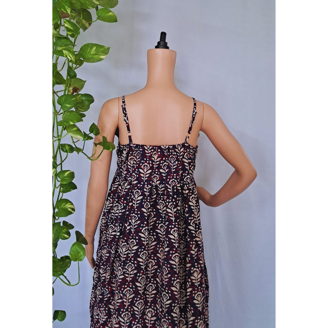 Spaghetti Cotton Dress
