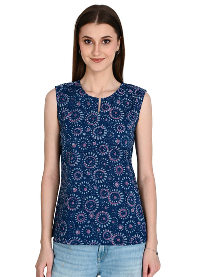 Cotton Short Kurti For Jeans