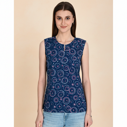 Cotton Short Kurti For Jeans