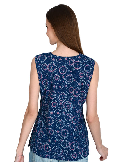 Cotton Short Kurti For Jeans