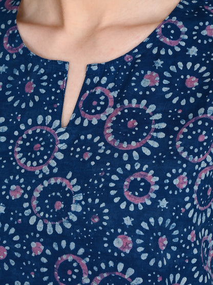 Cotton Short Kurti For Jeans