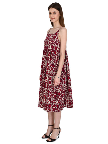 Spaghetti Cotton Dress