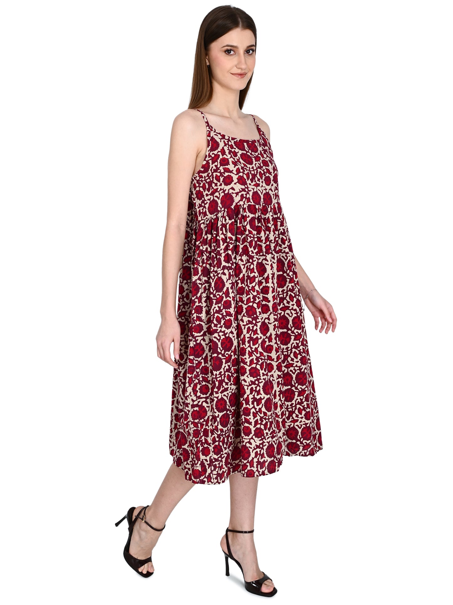 Spaghetti Cotton Dress