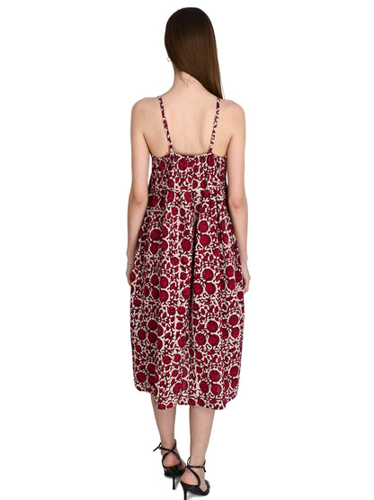 Spaghetti Cotton Dress