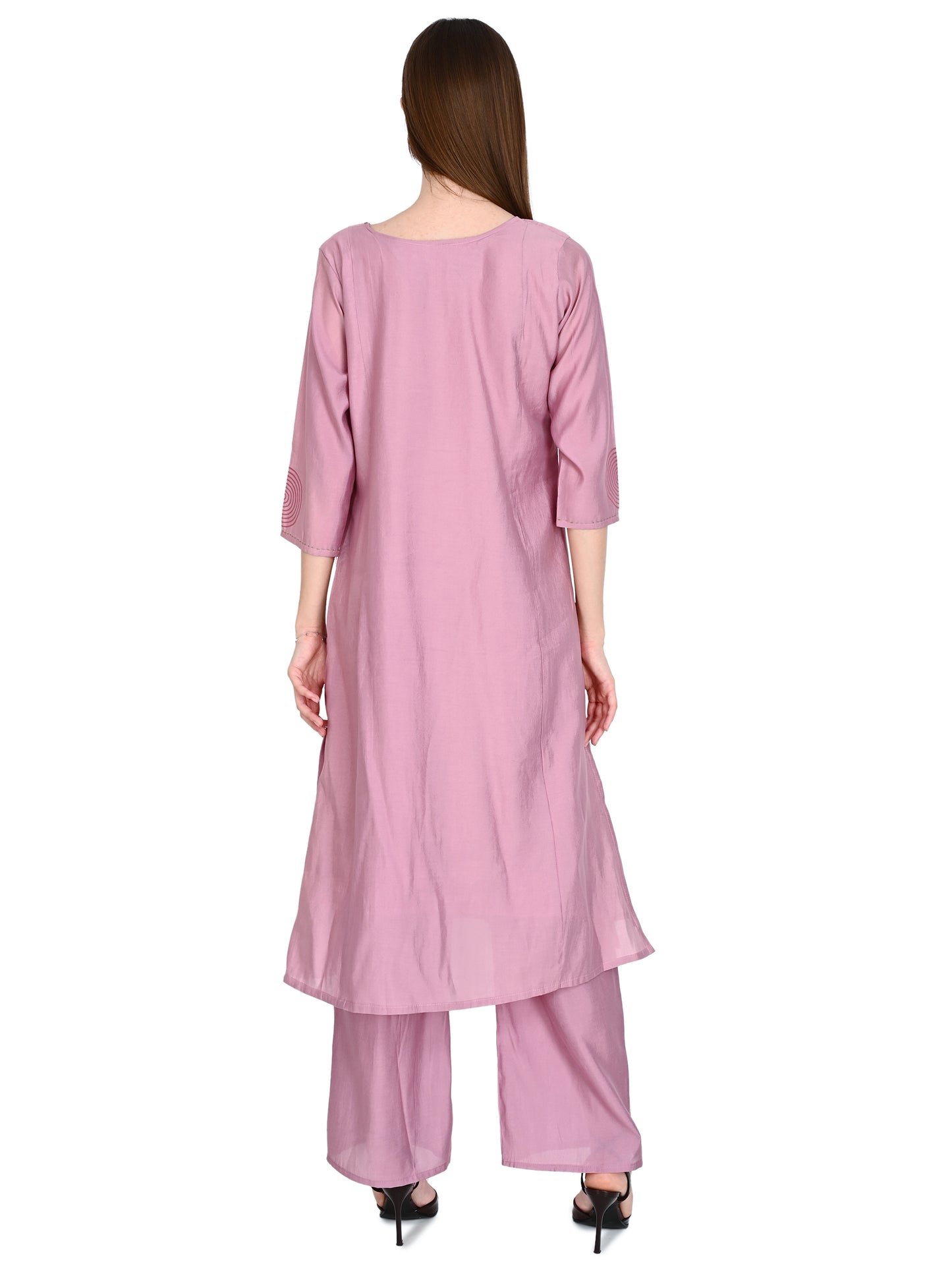 Organic Silk Kurta Pant Dupatta set