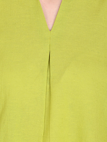 Green Cotton Co-ord Set