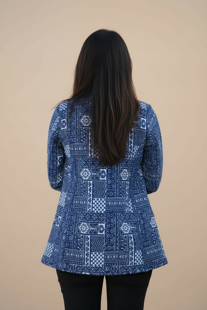 Quilted Cotton Jacket For Women