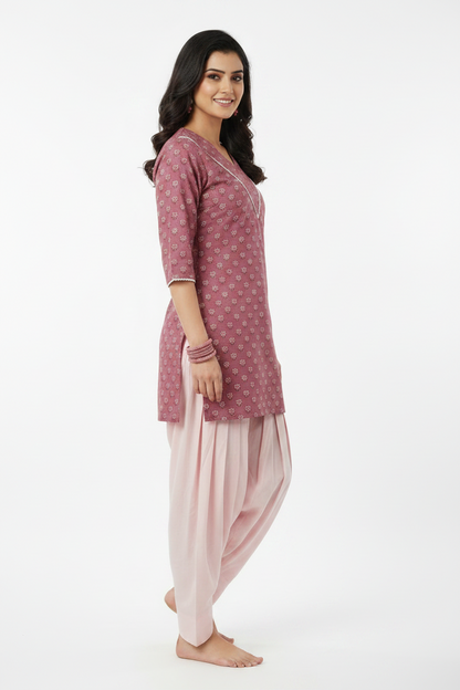 Farshi Salwar, Kurta & Dupatta Set